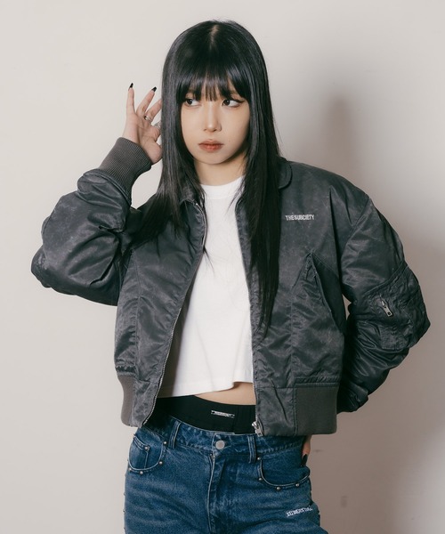 Subciety(サブサエティ)の「CWU-36P【WOMEN】(ミリタリージャケット・レディース・カモフラージュ/ブラック/オリーブ・FREE)」の12枚目の写真