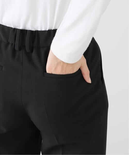 追加》ダブルクロス ストレッチパンツ（スラックス）｜VERMEIL par