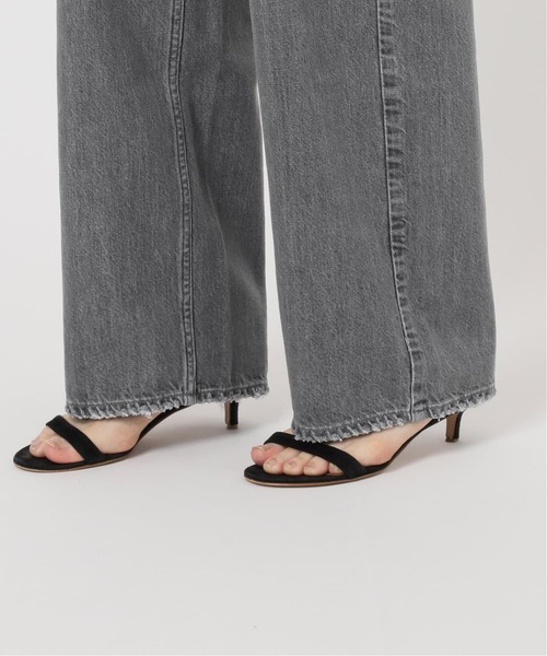 Spick & Span（スピックアンドスパン）の「upper hights/アッパーハイツ  THE NIECE MIDRISE（デニムパンツ・レディース・チャコールグレー/ブラウン・25/24/23/22）」の15枚目の写真