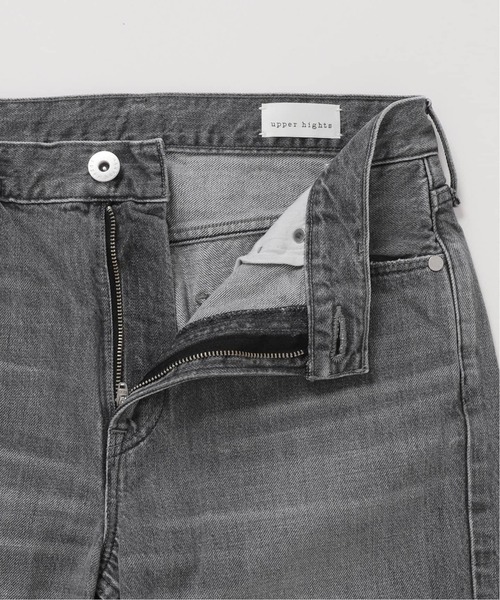 Spick & Span（スピックアンドスパン）の「upper hights/アッパーハイツ  THE NIECE MIDRISE（デニムパンツ・レディース・チャコールグレー/ブラウン・25/24/23/22）」の18枚目の写真
