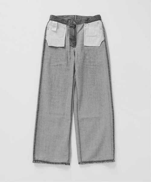 Spick & Span（スピックアンドスパン）の「upper hights/アッパーハイツ  THE NIECE MIDRISE（デニムパンツ・レディース・チャコールグレー/ブラウン・25/24/23/22）」の20枚目の写真