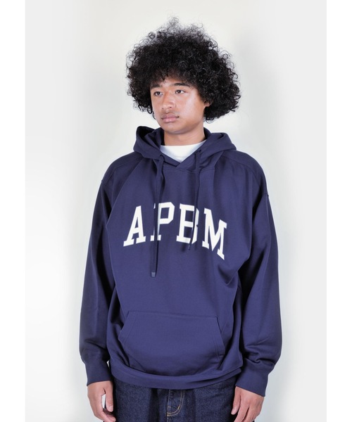APPLEBUM(アップルバム)の「“APBM” Sweat Parka(パーカー・メンズ・アッシュグレー/ネイビー/ブラック・LARGE/XX-LARGE/X-LARGE/MEDIUM)」の1枚目の写真