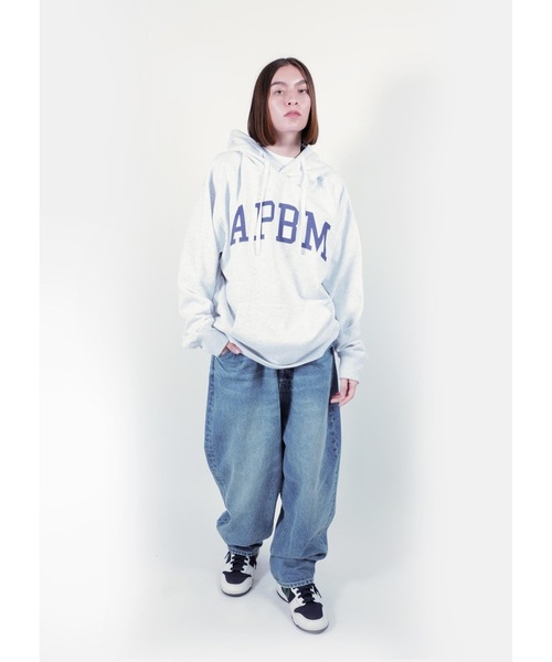 APPLEBUM(アップルバム)の「“APBM” Sweat Parka(パーカー・メンズ・アッシュグレー/ネイビー/ブラック・LARGE/XX-LARGE/X-LARGE/MEDIUM)」の6枚目の写真