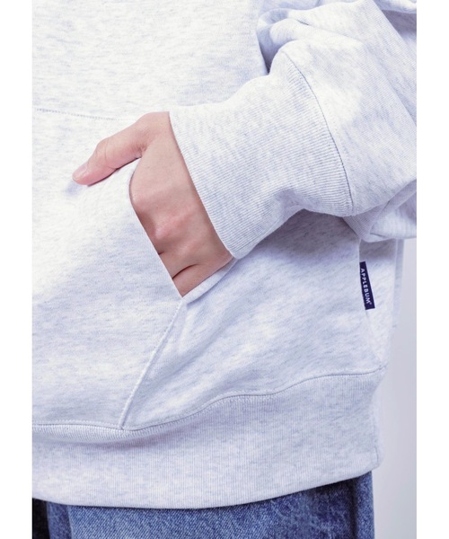 APPLEBUM(アップルバム)の「“APBM” Sweat Parka(パーカー・メンズ・アッシュグレー/ネイビー/ブラック・LARGE/XX-LARGE/X-LARGE/MEDIUM)」の12枚目の写真