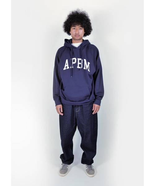 APPLEBUM(アップルバム)の「“APBM” Sweat Parka(パーカー・メンズ・アッシュグレー/ネイビー/ブラック・LARGE/XX-LARGE/X-LARGE/MEDIUM)」の15枚目の写真