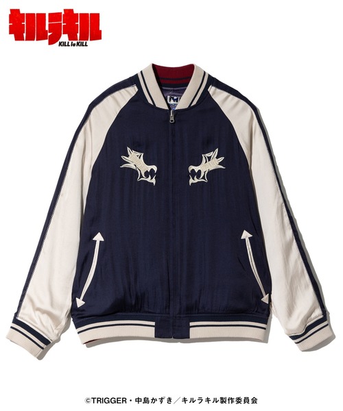 glamb(グラム)の「Crimson Blood Ska Jumper / クリムゾンブラッドスカジャンパー(ブルゾン・メンズ・ネイビー・S/XL/L/M)」の2枚目の写真