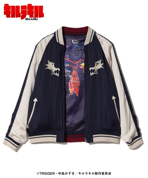 glamb(グラム)の「Crimson Blood Ska Jumper / クリムゾンブラッドスカジャンパー(ブルゾン・メンズ・ネイビー・S/XL/L/M)」の3枚目の写真