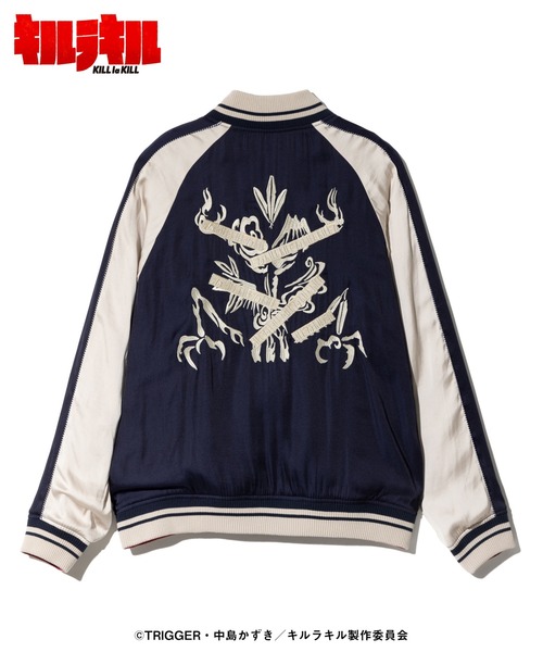 glamb(グラム)の「Crimson Blood Ska Jumper / クリムゾンブラッドスカジャンパー(ブルゾン・メンズ・ネイビー・S/XL/L/M)」の4枚目の写真