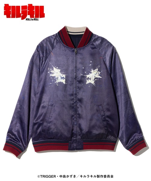 glamb(グラム)の「Crimson Blood Ska Jumper / クリムゾンブラッドスカジャンパー(ブルゾン・メンズ・ネイビー・S/XL/L/M)」の5枚目の写真