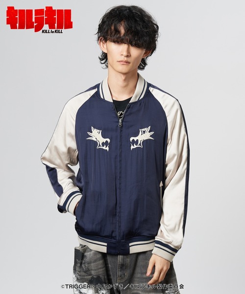 glamb(グラム)の「Crimson Blood Ska Jumper / クリムゾンブラッドスカジャンパー(ブルゾン・メンズ・ネイビー・S/XL/L/M)」の7枚目の写真