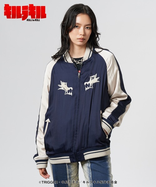 glamb(グラム)の「Crimson Blood Ska Jumper / クリムゾンブラッドスカジャンパー(ブルゾン・メンズ・ネイビー・S/XL/L/M)」の9枚目の写真