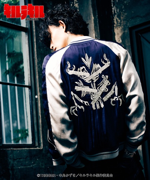 glamb(グラム)の「Crimson Blood Ska Jumper / クリムゾンブラッドスカジャンパー(ブルゾン・メンズ・ネイビー・S/XL/L/M)」の17枚目の写真