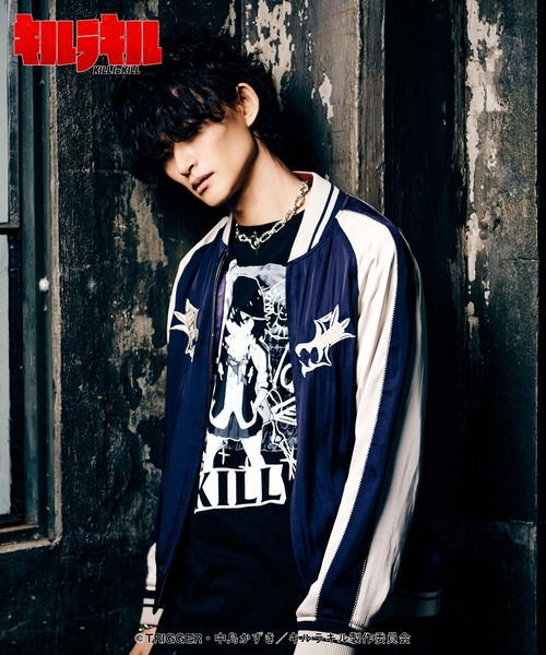 glamb(グラム)の「Crimson Blood Ska Jumper / クリムゾンブラッドスカジャンパー(ブルゾン・メンズ・ネイビー・S/XL/L/M)」の19枚目の写真