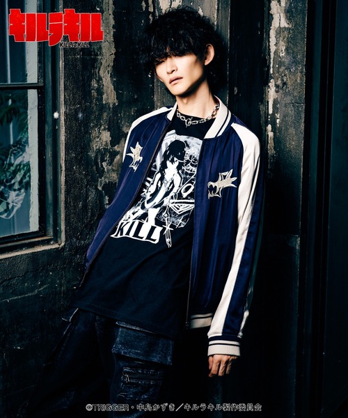 glamb(グラム)の「Crimson Blood Ska Jumper / クリムゾンブラッドスカジャンパー(ブルゾン・メンズ・ネイビー・S/XL/L/M)」の21枚目の写真