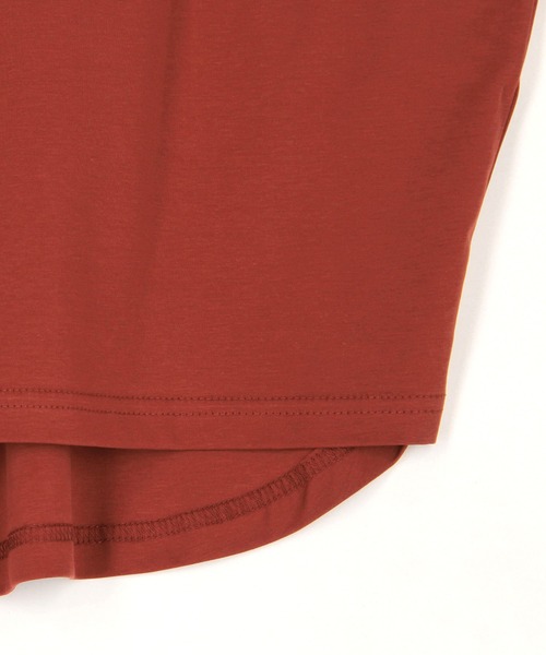 NICOLE white（ニコルホワイト）の「刺繍ロゴTシャツ（Tシャツ/カットソー・レディース・オフホワイト/ブラック/ボルドー・FREE）」の10枚目の写真