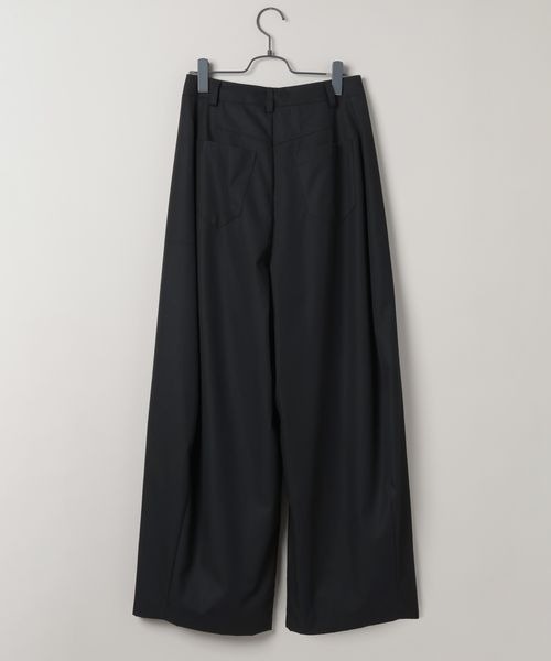ウエストドロストコクーンパンツ　ジーナシス　新品未使用　今季新作 Drawstring Cocoon Cargo Pants/ドローストーリングコクーン
