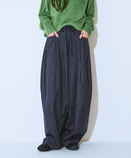 JEANASIS ウエストドロストコクーンパンツ JEANASIS｜SET UP対応/ウエストドロストコクーンパンツ | Rakuten