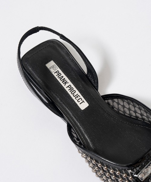 PRANK PROJECT（プランクプロジェクト）の「ポインテッドフラットビジューパンプス / Pointed Flat Bijoux Pumps（パンプス・レディース・ベージュ/シルバー/ブラック・38/37/36）」の12枚目の写真