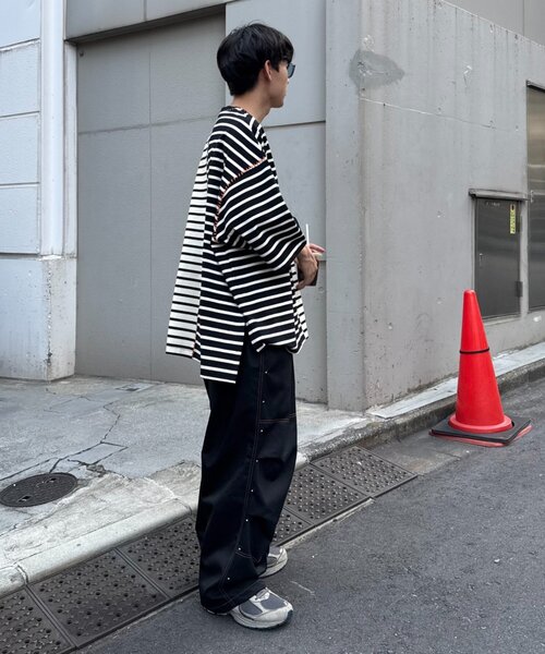 SOUNDSGOOOOD（サウンズグッド）の「【SOUNDS GOOOD】ダブルニースタッズパラシュートパンツ（カーゴパンツ・レディース・ブラック/ブラウン/レッド・ONE SIZE）」の17枚目の写真