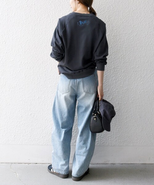 セール】【SHIPS any別注】Collegiate Pacific: ロゴ プリント ＆ 刺繍