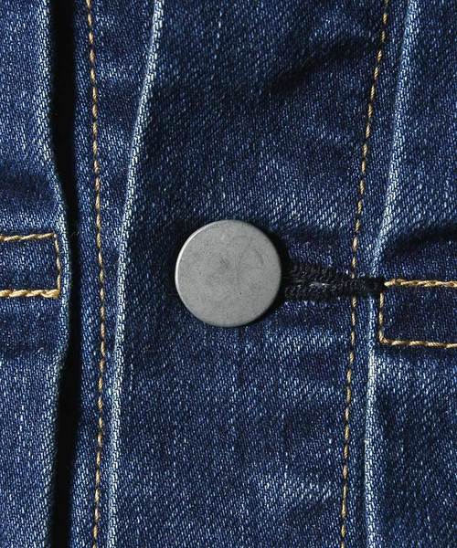 Magine（マージン）の「STRETCH DENIM G-JKT TYPE 2ND:ストレッチデニム　G-JKT タイプ2ND（デニムジャケット・メンズ・インディゴブルー・48/44/46）」の8枚目の写真
