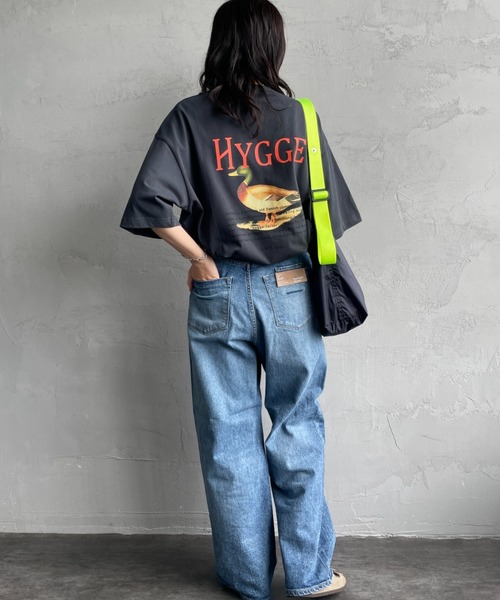 tシャツ 「NORDISK/ノルディスク」 別注 HYGGE カモ バックプリントTシャツ レディース メンズ NORDISK/ノルディスク] 別注 HYGGE カモ バックプリントTシャツ