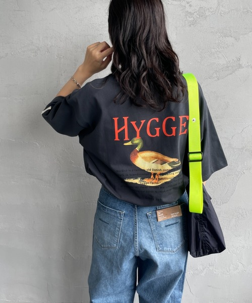 NORDISK（ノルディスク）の「[NORDISK/ノルディスク] 別注 HYGGE カモ バックプリントTシャツ（Tシャツ/カットソー・レディース・チャコールグレー/ホワイト・50/48/46/44）」の21枚目の写真