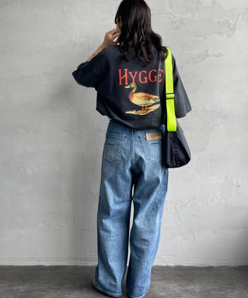 NORDISK（ノルディスク）の「[NORDISK/ノルディスク] 別注 HYGGE カモ バックプリントTシャツ（Tシャツ/カットソー・レディース・チャコールグレー/ホワイト・50/48/46/44）」の19枚目の写真