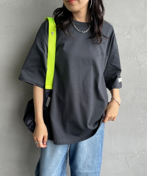 NORDISK（ノルディスク）の「[NORDISK/ノルディスク] 別注 HYGGE カモ バックプリントTシャツ（Tシャツ/カットソー・レディース・チャコールグレー/ホワイト・50/48/46/44）」の18枚目の写真