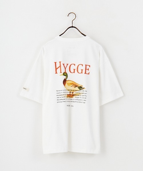 NORDISK（ノルディスク）の「[NORDISK/ノルディスク] 別注 HYGGE カモ バックプリントTシャツ（Tシャツ/カットソー・レディース・チャコールグレー/ホワイト・50/48/46/44）」の11枚目の写真