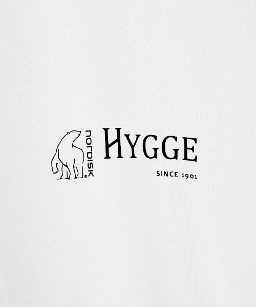 NORDISK（ノルディスク）の「[NORDISK/ノルディスク] 別注 HYGGE カモ バックプリントTシャツ（Tシャツ/カットソー・レディース・チャコールグレー/ホワイト・50/48/46/44）」の10枚目の写真