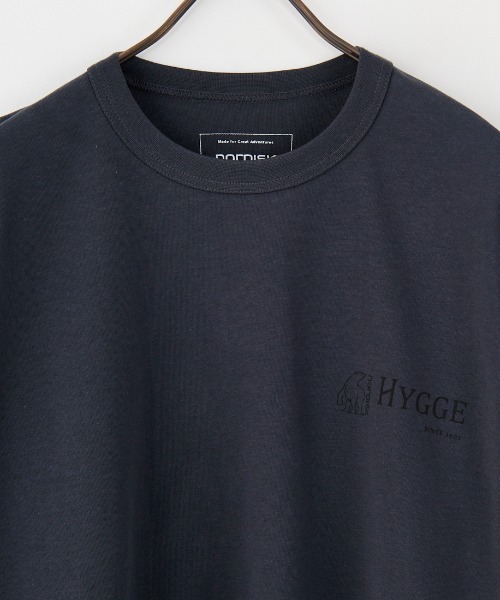 NORDISK（ノルディスク）の「[NORDISK/ノルディスク] 別注 HYGGE カモ バックプリントTシャツ（Tシャツ/カットソー・レディース・チャコールグレー/ホワイト・50/48/46/44）」の7枚目の写真