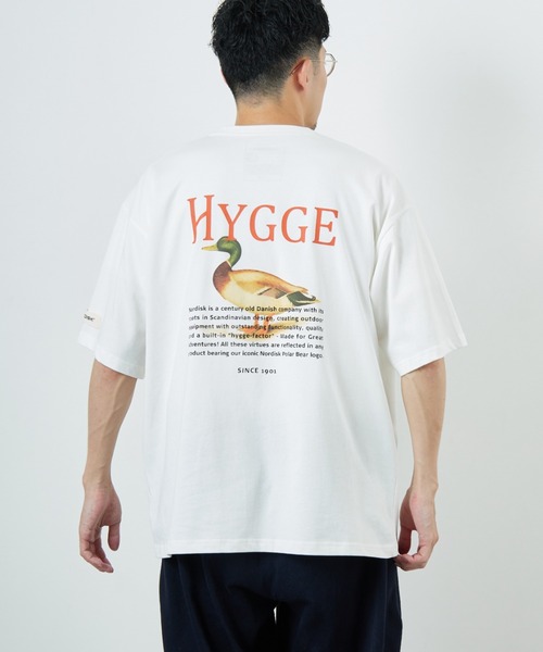 tシャツ 「NORDISK/ノルディスク」 別注 バックロゴプリントTシャツ レディース メンズ NORDISK tシャツ 「NORDISK/ノルディスク」 別注 バックロゴ