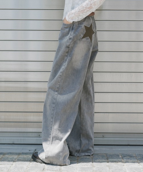 Vintage-like Star Baggy Denim / ヴィンテージライク スターバギー