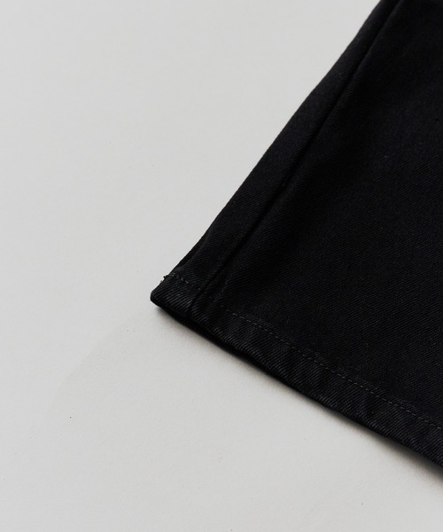 AO2(アオズ)の「Vintage-like Star Baggy Denim / ヴィンテージライク スターバギーデニム(デニムパンツ・レディース・ブラック/カーキ/レッド/レオパード・FREE)」の5枚目の写真