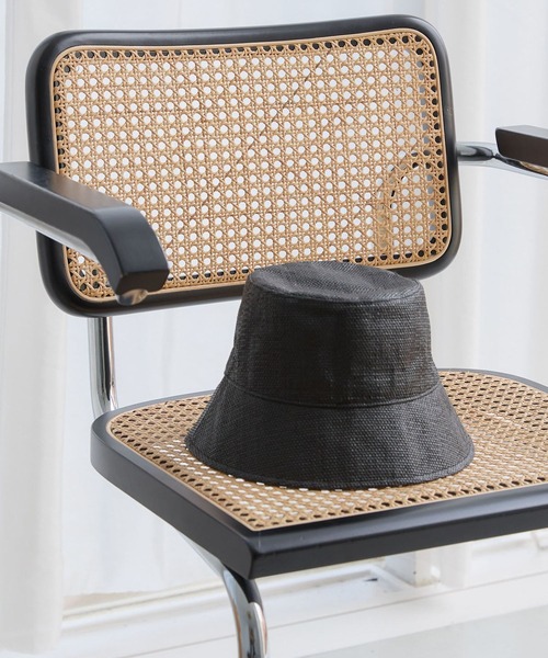 Andemiu（アンデミュウ）の「ザツザイバケハ583902（ハット・レディース・ベージュ/ブラック・FREE）」の2枚目の写真