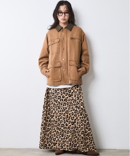 CHIC STYLE(シックスタイル)の「綿100%カバーオール<大きいサイズ有>シックスタイル(カバーオール・レディース・ベージュ系/ブラック・M/L/LL/3L/4L/5L)」の14枚目の写真