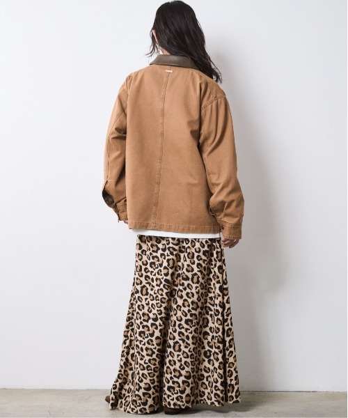 CHIC STYLE(シックスタイル)の「綿100%カバーオール<大きいサイズ有>シックスタイル(カバーオール・レディース・ベージュ系/ブラック・M/L/LL/3L/4L/5L)」の16枚目の写真