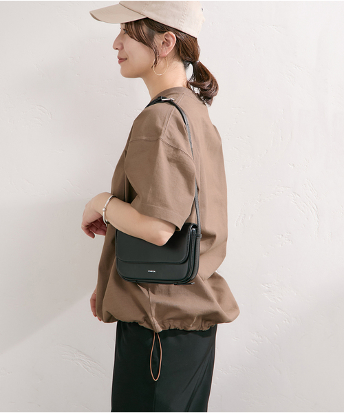 JOURNAL STANDARD(ジャーナルスタンダード)の「《追加6》シャーリングTシャツ(Tシャツ/カットソー・レディース・ブラック系その他/ブラウン系その他/ホワイト・FREE)」の4枚目の写真