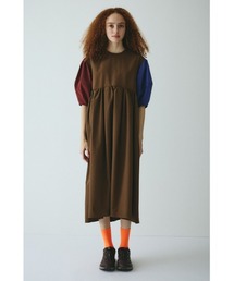 【ヘリンドットサイ ギャザーワンピース⠀】 HeRIN.CYE｜ヘリンドットサイのワンピース通販 - ZOZOTOWN