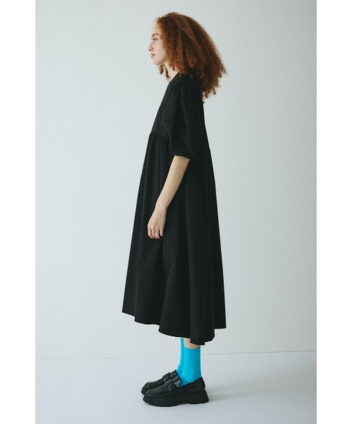 HeRIN.CYE（ヘリンドットサイ）の「Many gathered one piece　　メニーギャザーワンピース（ワンピース・レディース・ブルー系その他3/ブラウン系その他/ブラック・38/36）」の21枚目の写真