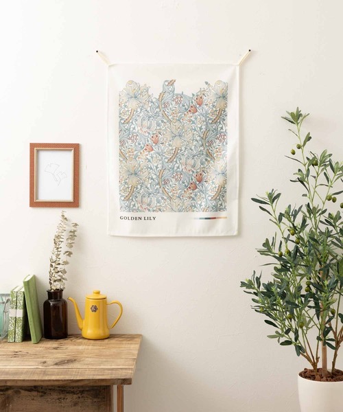 セール】ウィリアムモリス柄 ファブリックポスター 壁掛け