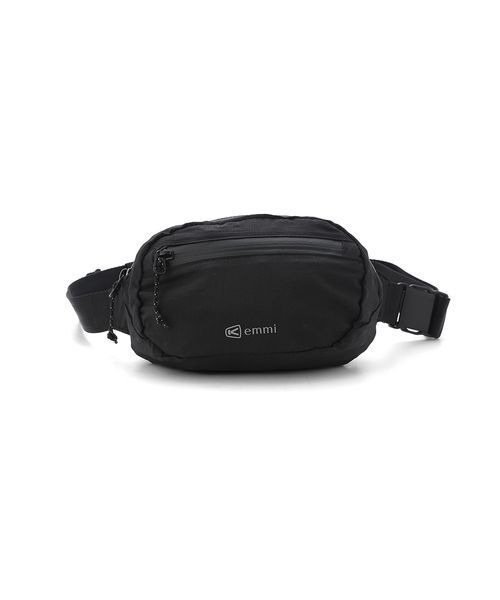 emmi（エミ）の「【emmi×KEEN】RECYCLE NYLON HIPBAG（ボディバッグ/ウエストポーチ・レディース・ブラック・F）」の5枚目の写真