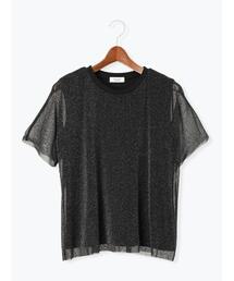 Te chichi TERRASSE（テチチテラス）の「ラメチュールドッキングトップス（その他トップス）」