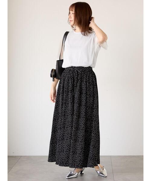 Te chichi TERRASSE(テチチテラス)の「ラメチュールドッキングトップス(その他トップス・レディース・ピンク/オフホワイト/ブラック/パープル・F)」の9枚目の写真
