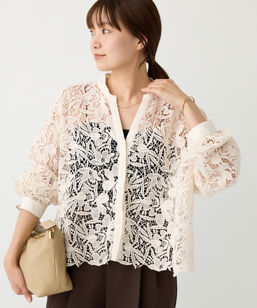 フラワーレースシャツ（シャツ/ブラウス）｜IENA（イエナ）の