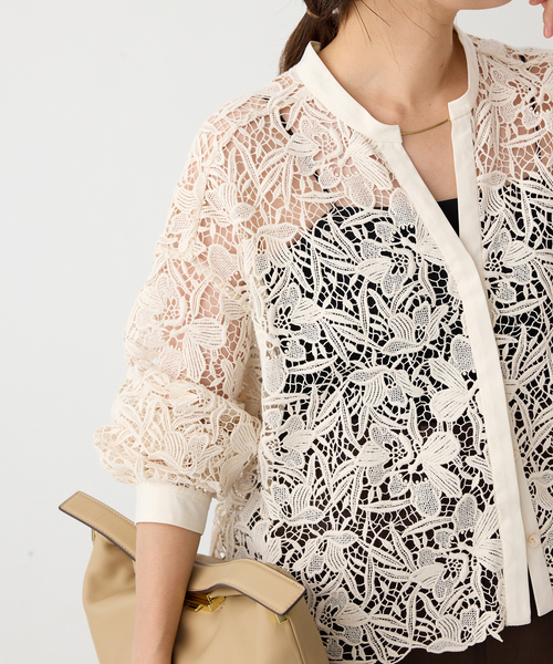 フラワーレースシャツ（シャツ/ブラウス）｜IENA（イエナ）の