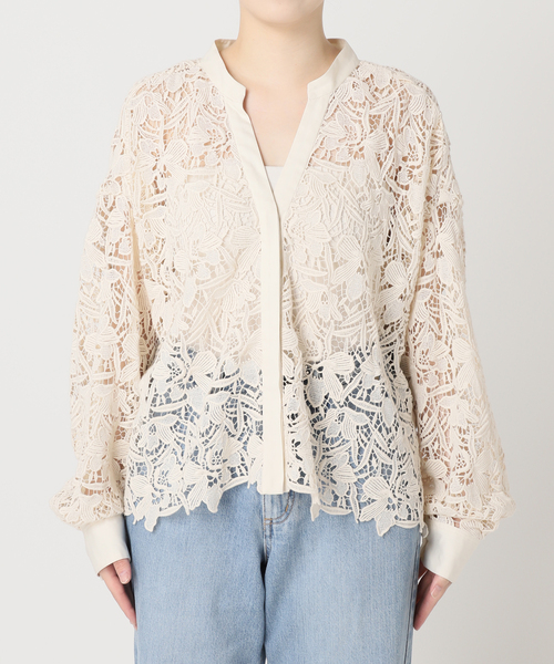 イエナ　フラワー　ブラウス Maison IENA フラワーブラウス（シャツ／ブラウス）｜IENA