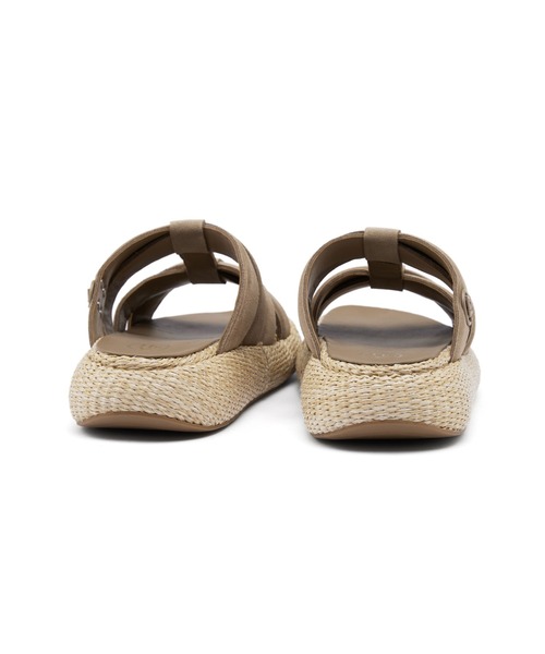 ASH（アッシュ）の「ASH/アッシュ【VOX】ラフィアソールスライドサンダル（サンダル・レディース・ブラウン・36/37/38/39）」の6枚目の写真