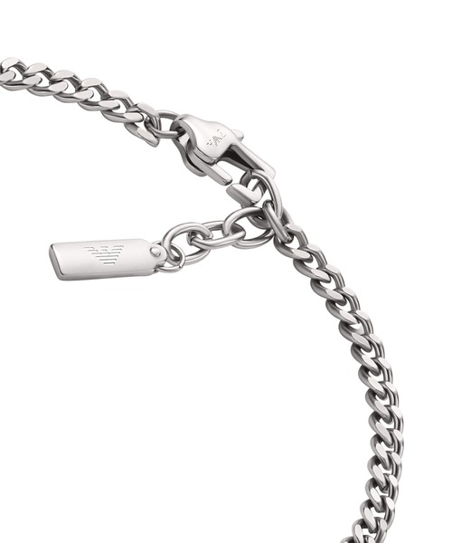 エンポリオ・アルマーニ アクセサリー メンズ ブレスレット シルバー